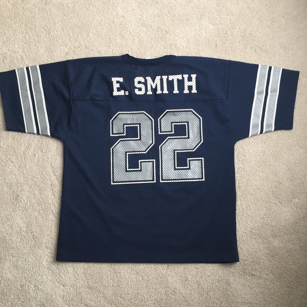 Vintage Emmitt Smith Cowboys Logo 7 Jersey (L)